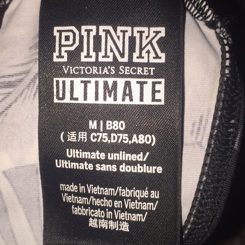 Pink sports bra - Picture 3 of 3